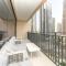 Modern Luxury 2BR Burj Khalifa Partial & Blvd View - Dubaj