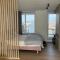 Penthouse studio voor 2 met 2 ruime terrassen op 6 min wandelen van het strand van Oostende