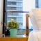 Entire 1 BR Southbank Apartment - Gym Pool Sauna 1 step to Crown Casino