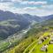 Top Aussicht mit Poolbereich in Skiregion Brigels - 布赖尔