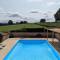 Small Gte For 2 With Pool In Peaceful Burgundy - Sailly
