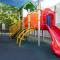 2-Bed Family Haven with Pools BBQ & Playgrounds