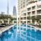 Downtown 1 Bed with a Pool Side Burj Khalifa View - 迪拜