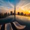 HausReserv at Paramount Midtown Hotel - Infinity Pool with Burj Khalifa View - Luxury Apartments - Dubaj