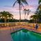 Heron Lagoon, dock, pool, the Hibiscus at Siesta Key Bungalows - Siesta Key
