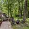 Enchanting Lake Woods Retreat - Near Water Access - Fire Pit - Deck -Screened-in Gazebo - Tranquil Stay - Twin Lakes