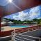 Studio au soleil levant, avec piscine