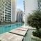 Naseem - Cozy Studio with City & Pool Views in Business Bay - Dubaj