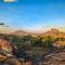 Choona Lodge view of sigiriya & pidurangala with sunrise