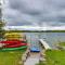 Pequot Lakes Retreat with Beach and Fire Pit!