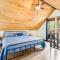 Quaint Loft Cabin w Hot Tub, FirePit, Deck & Grill