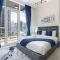 Dunya Tower Luxury and 2 min walk to Dubai Mall and Burj Khalifa in heart of Downtown - Dubaj