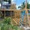 Rooster Run Glamping Camping has rooftop and off the ground Glamping experience for 1 to 16 in a single tent and views of The Rain Forrest and to Culebra across the Atlantic Ocean w Tents, Linens, Deluxe Air Beds, Warm Shower and More at a Great Price - Vieques