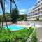 Studio 34m2 avec la terrasse 60m2, aperçu mer, parking, Clim, plage à 150 m,Wi-fi, piscine - 拉格朗德默特