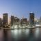 Apartment in business bay with stunning views of Burj Khalifa & canal - Dubaj