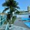 Edy hospedagens Beira-Mar flat 310 com vista para o morro do careca, piscina e localização privilegiada