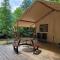 Charming enclave Luxury tent in the woods Tent 3 Bambis playground