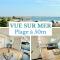 Appartement Vue Mer - À 50m de la Plage des Minimes - Grand Jardin - Parking Gratuit