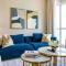 Durrani Homes - The Luxe 3br with Burj Khalifa and Fountain View - third room without partition - Dubaj