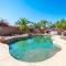 Cozy house near I-10 with pool heater, hot tub, BBQ - غوديير