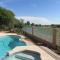Spacious golf course house with pool heater, spa