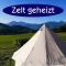 Tipi Zelt mit Bergsicht
