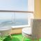 JBR Amwaj 4 , Upgraded Sea and Ain Dubai Views, 2m walk to Beach By Gardenia Suitse - 迪拜