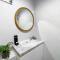 Fancy and Nice 1BR with Extra Room at Amartha View Apartment By Travelio - 三宝垄