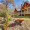 Walk to Nantahala Forest Mtn-View Creekside Haven