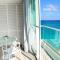 Suite at the best beach, balcony, stunning views, gym, jacuzi, pool - Cancún