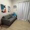 Okada complex 1BR with Balcony View, Sofa, Queen Bed and WIFI 8J - Manila