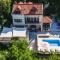 City Beach Villa with Pool and Sea View