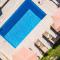City Beach Villa with Pool and Sea View
