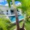 Villa Tropical Paradise avec piscine, 4 chambres