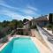 vacation home with private swimming-pool and a nice view on the luberon mountain, located in merindol, 8 persons