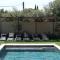 charming villa with heated pool, 14 people, located in aureille, near les baux de provence, in the alpilles