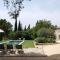property in les baux de provence, private pool, magnificent view, ideal for 10 people in the alpilles.