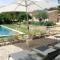 property in les baux de provence, private pool, magnificent view, ideal for 10 people in the alpilles.