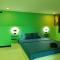 Blue and green apartments - Ban Nua