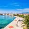 Studio apartment in Novalja with sea view, terrace, air conditioning, WiFi 3565-8