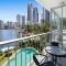 Stylish 2-Bed in Surfers Paradise with River Views