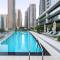 Livbnb-Prestige 1BR in Grande, Pool with Iconic Burj Khalifa View