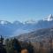 Résidence Robin des Bois, Crans-Montana, luxueux appartement avec vue imprenable - 克莱恩 蒙塔纳