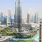 Livbnb - Luxurious 3BR with 1 with Burj Khalifa View - Dubaj