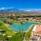 Palm Desert Resort Home Outdoor Dining with Views