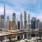 Luxury apartment with views of Burj Khalifa 15 Northside - Dubaj