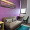 Lavender Theme Walk Up Apartment Matang - Kučing