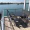 Schwimmendes Ferienhaus Antares One by Seeblick Ferien ORO, rundum Wasser, Sauna