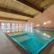 Top Aussicht mit Poolbereich in Skiregion Brigels - 布赖尔