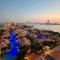 Palm Jumeirah, Studio, Fantastischer Meer-, Beach- und Skyline Blick, Strand